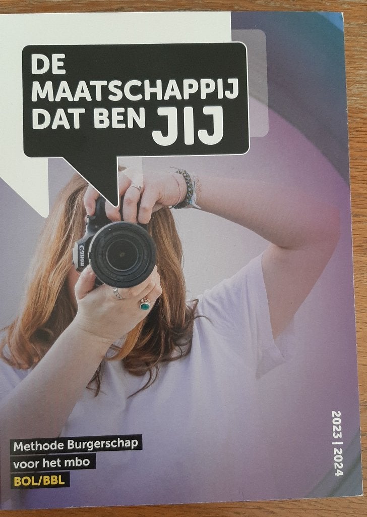 De maatschappij dat ben jij, Boeken, Schoolboeken, Ophalen of Verzenden, Nieuw, Overige niveaus