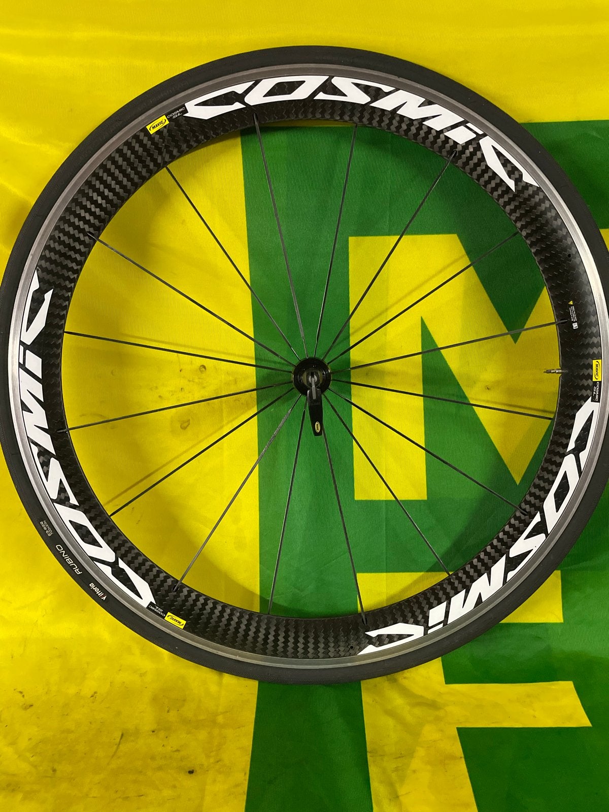 Mavic Cosmic SL Carbon Wiel - Racefiets Voorwiel, Wiel, Gebruikt, Verzenden, Racefiets