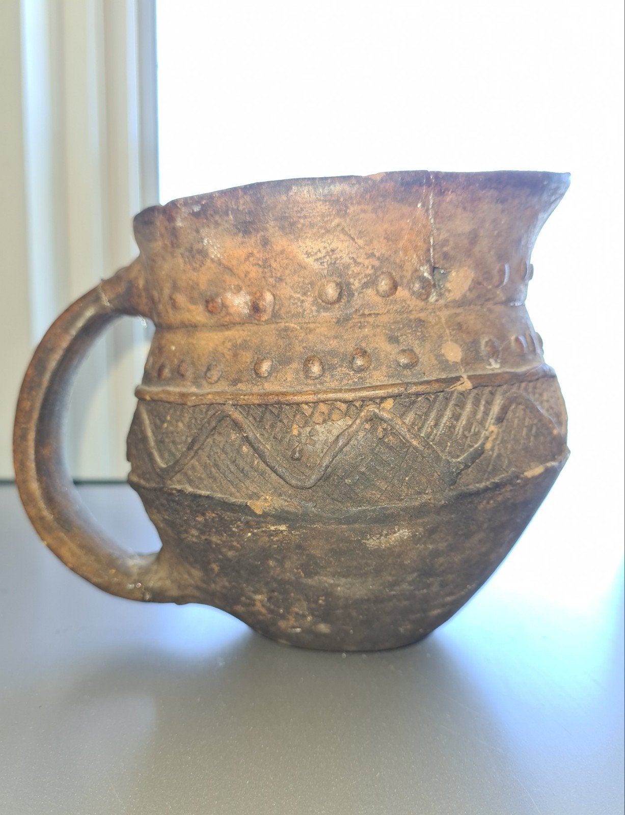 terracotta pot - oud - Afrikaans, Antiek en Kunst, Verzenden
