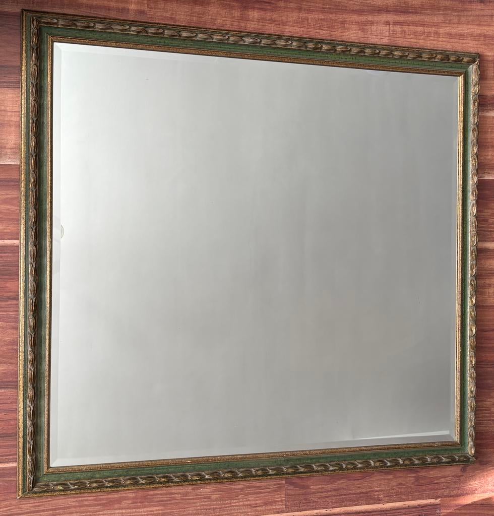 Mooie grote klassieke spiegel 1340x1250, Ophalen of Verzenden, Zo goed als nieuw, Rechthoekig, Minder dan 100 cm