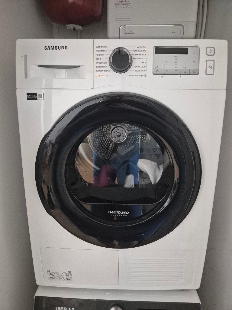 SAMSUNG 5000 Series DV80TA220AH Heat Pump Dryer, Ophalen, 8 tot 10 kg, Zo goed als nieuw, Condens