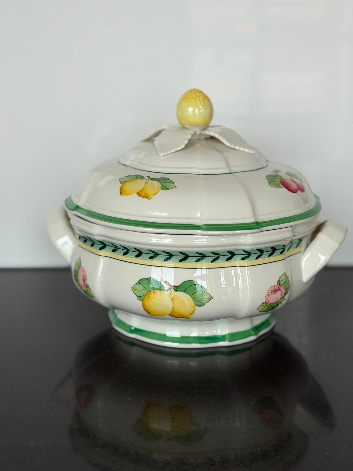 Villeroy & Boch French Garden Fleurence soepterrine met deks, Ophalen of Verzenden