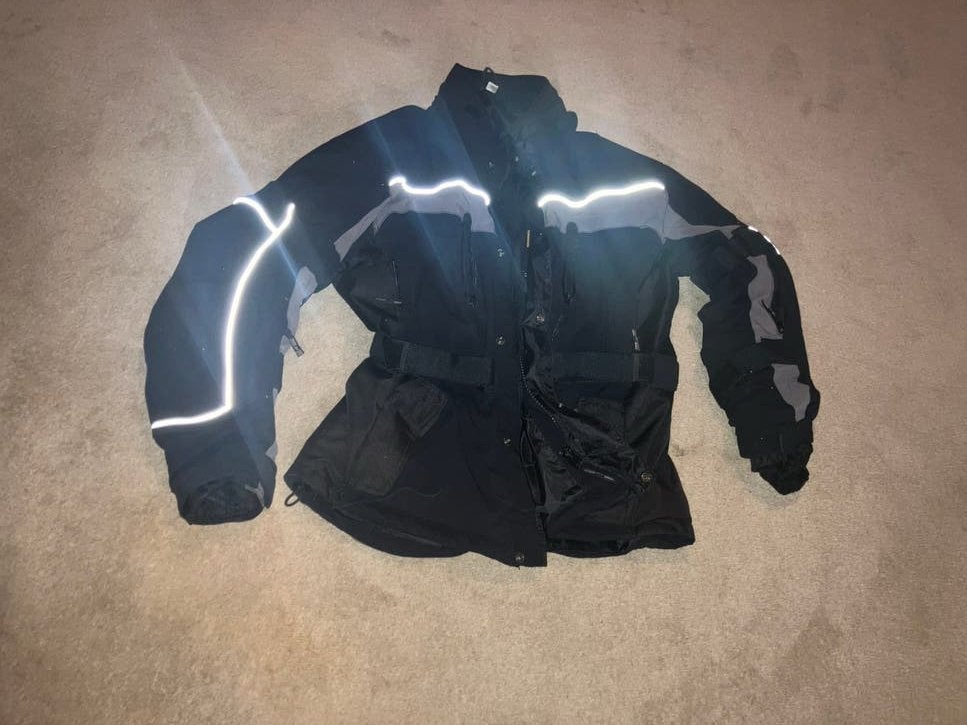 Motorpak XL goede staat met binnenvoering, Motoren, Kleding | Motorkleding, Ophalen, Tweedehands