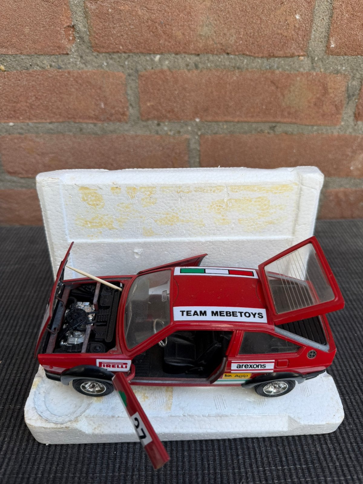 1:25 Mebetoys Alfa Romeo Alfasud sprint rally, Hobby en Vrije tijd, Modelauto's | 1:24, Ophalen of Verzenden, Gebruikt, Auto, Overige merken
