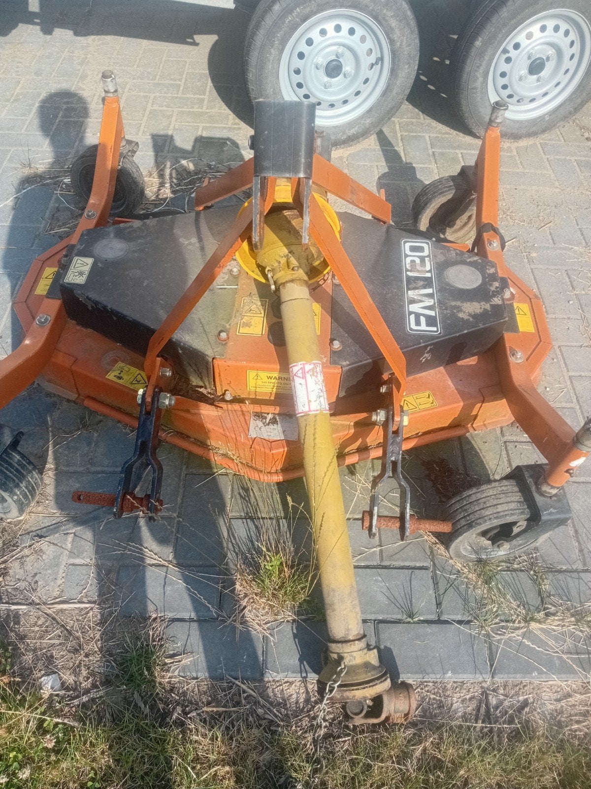 FM 120 Klepelmaaier / Weidebloter, Tuin en Terras, Grasmaaiers, Ophalen