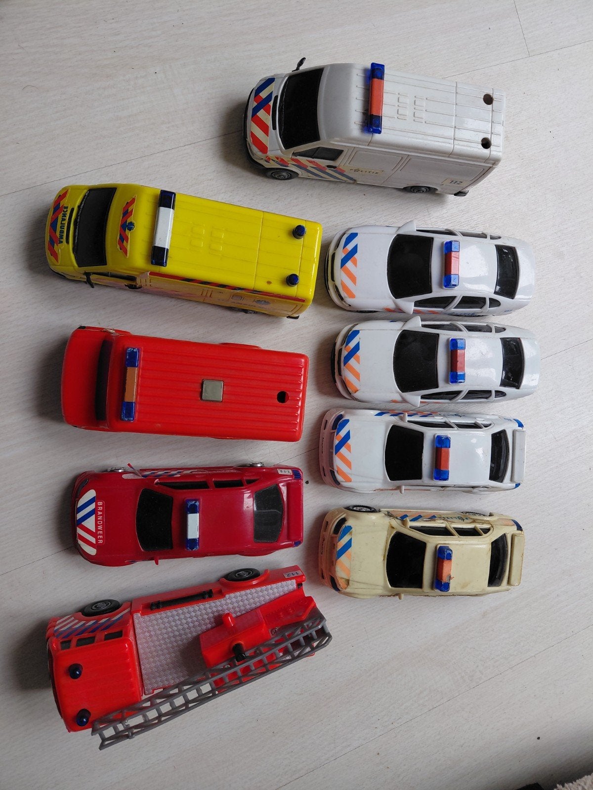 Auto's hulpdiensten Dickie, Kinderen en Baby's, Speelgoed | Speelgoedvoertuigen, Ophalen