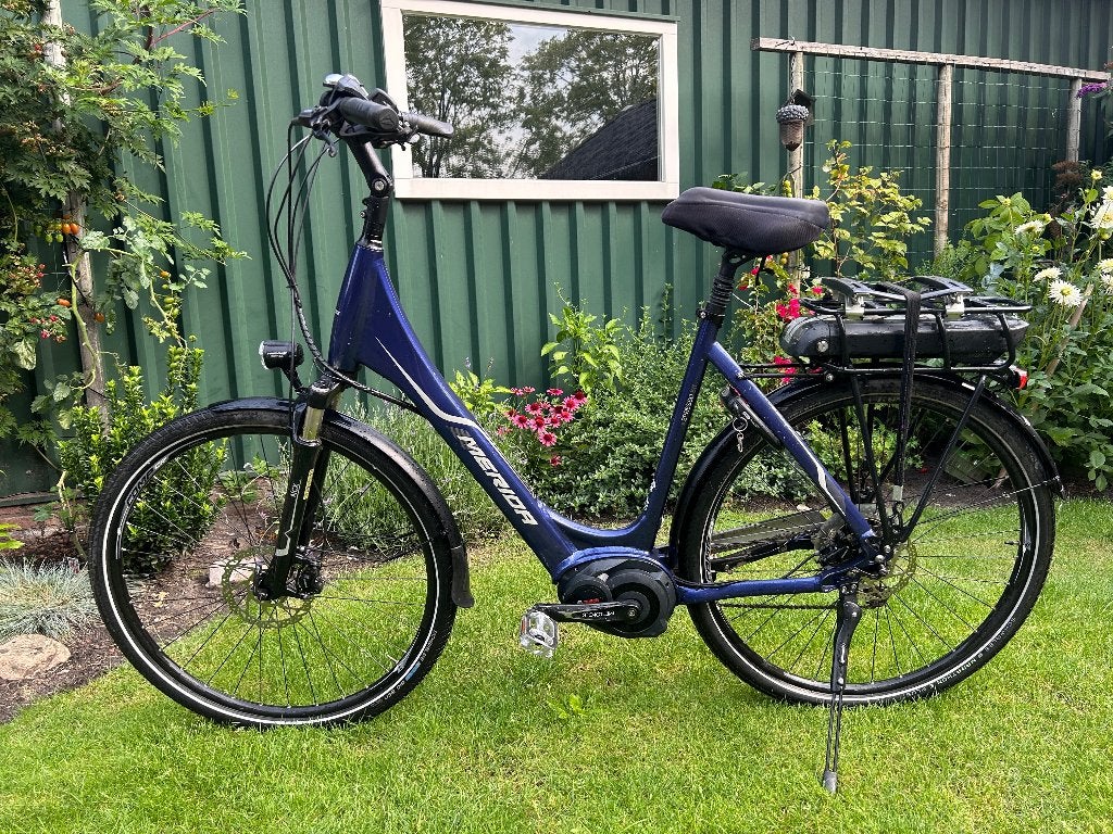 Te koop Merida eSPRESSO City 511 elektrische damesfiets., Zo goed als nieuw, 59 cm of meer, 50 km per accu of meer, Ophalen