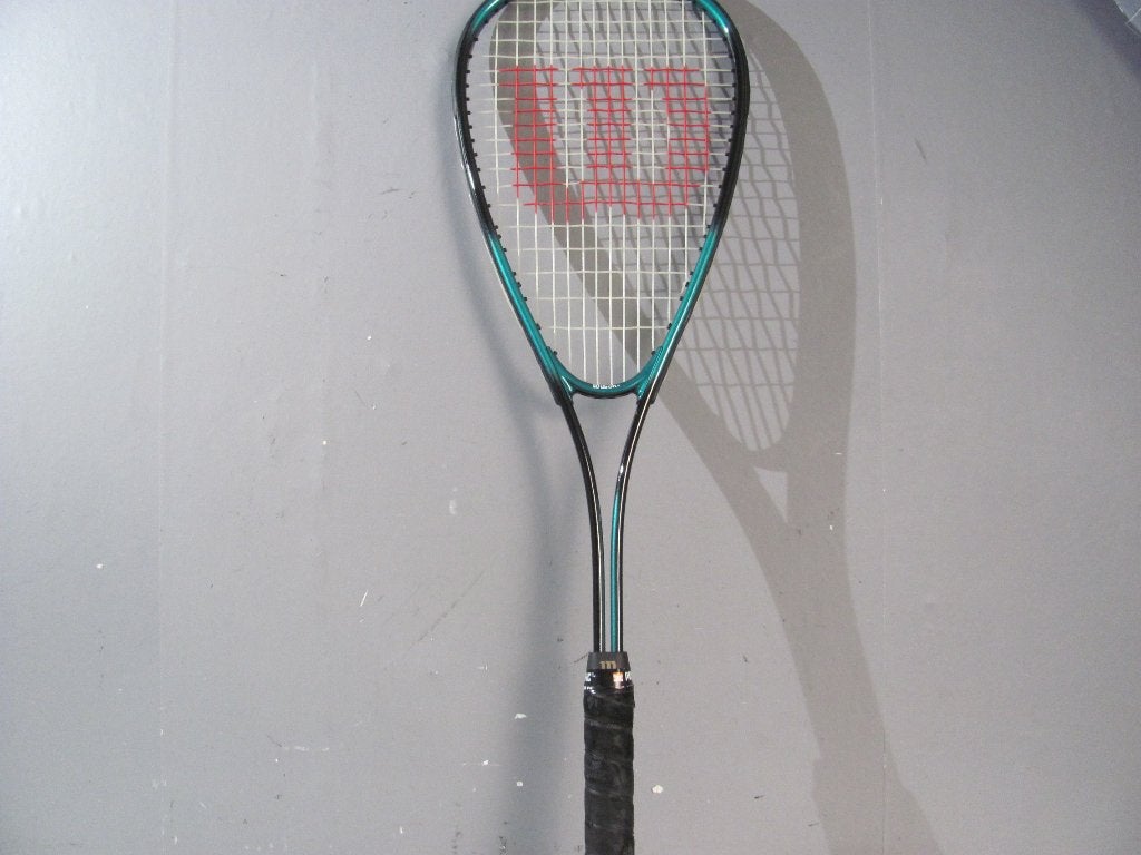 Squashracket van Wilson the Rally 6000 series, Ophalen of Verzenden, Zo goed als nieuw, Racket, Met hoes