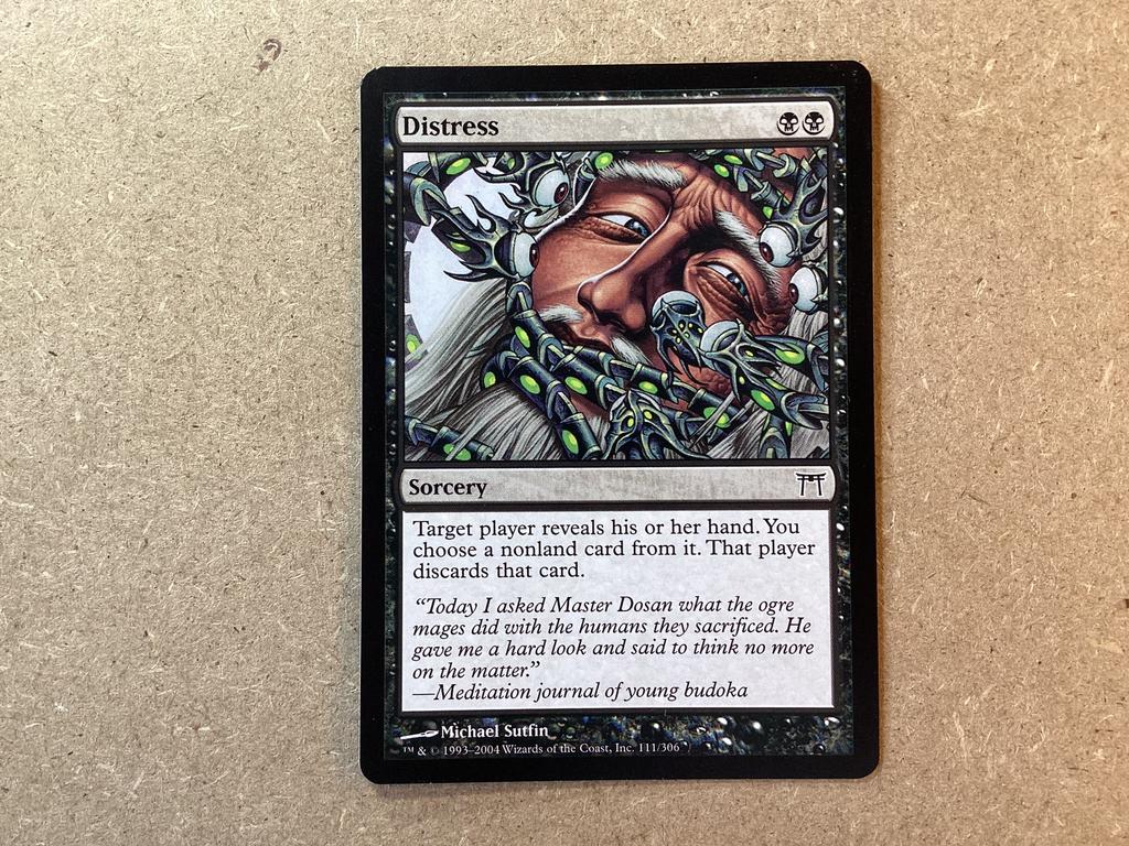 1x Distress [111/306] (Near Mint), Hobby en Vrije tijd, Ophalen of Verzenden, Zo goed als nieuw, Losse kaart