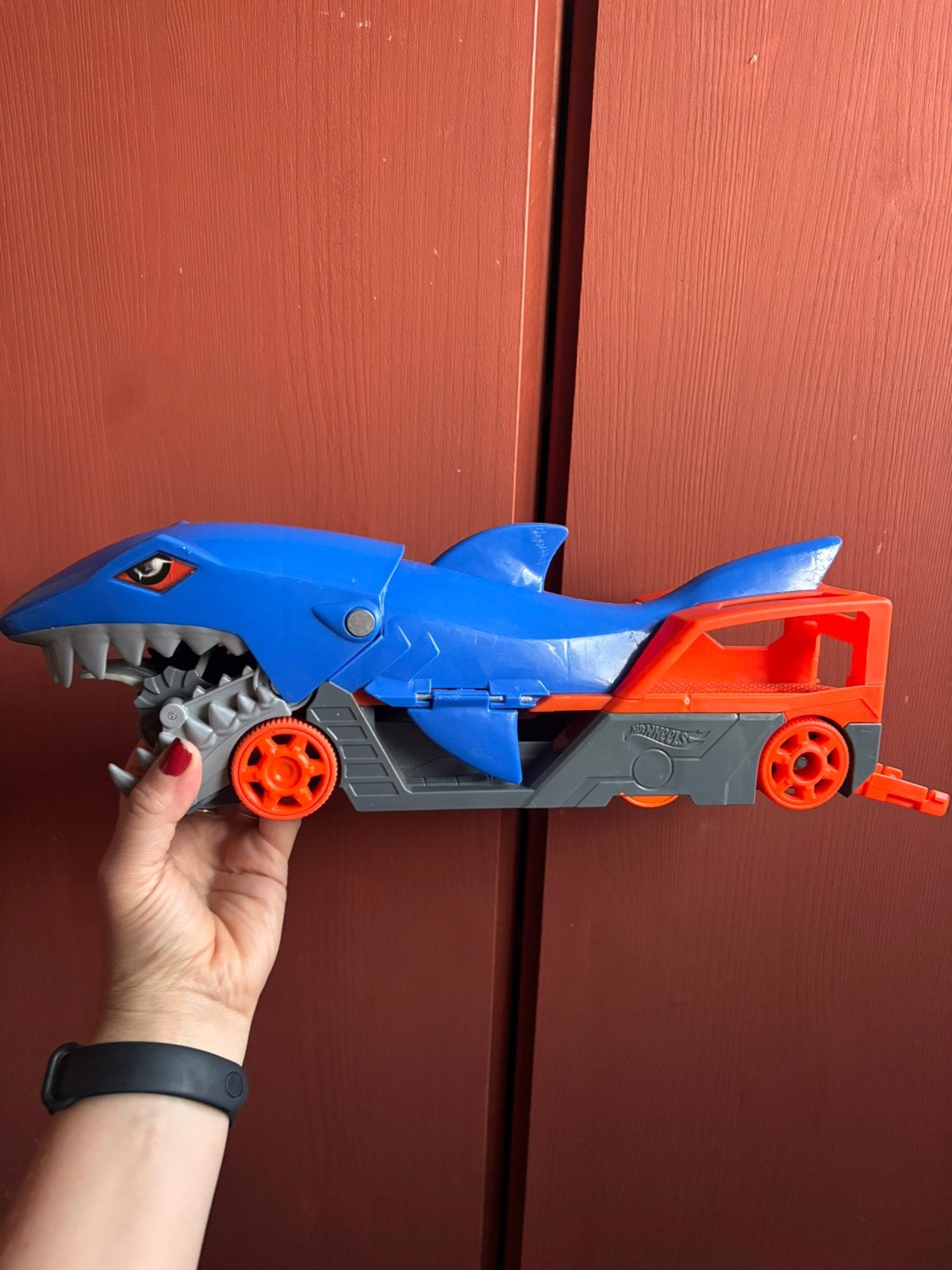 HotWheels haaientransporter, Ophalen of Verzenden, Gebruikt