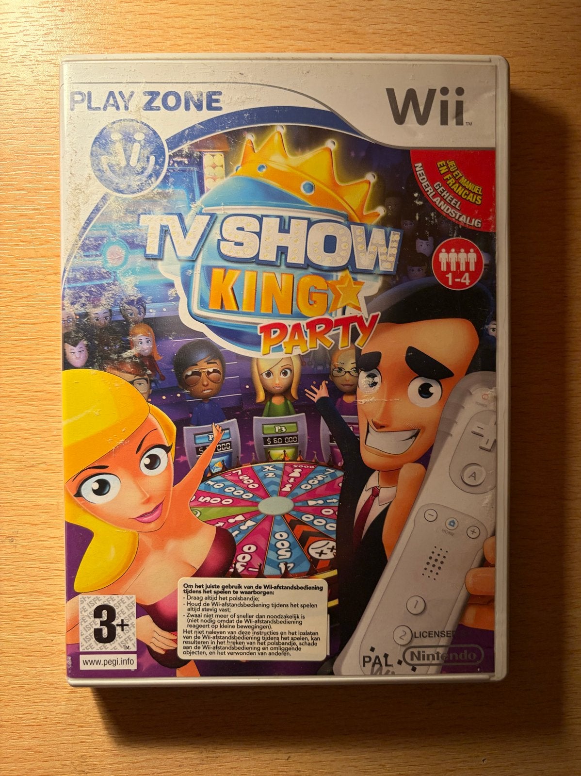 TV Show King Party - Wii, Verzenden, Overige genres, Eén computer, Zo goed als nieuw