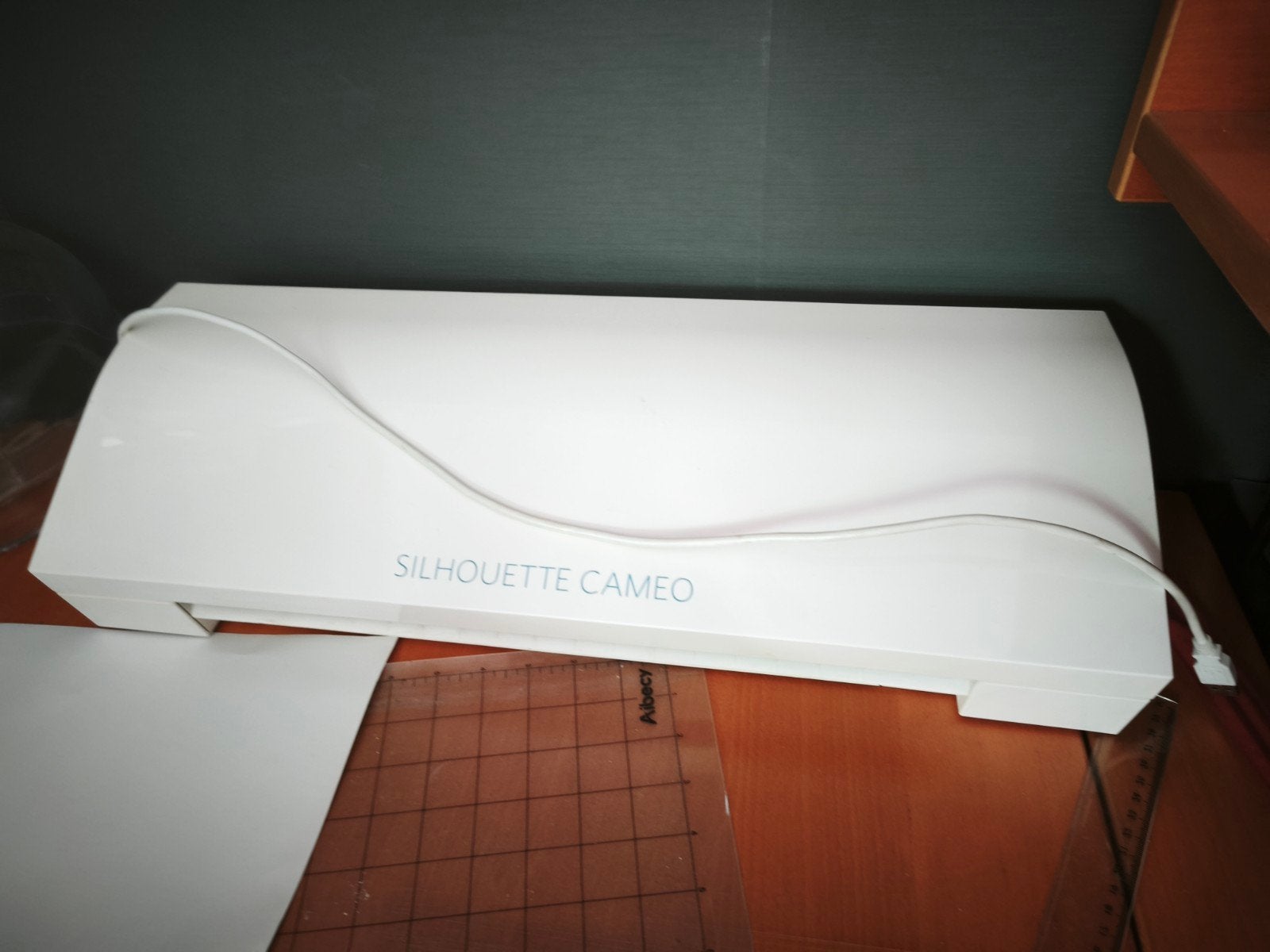 Silhouette Cameo 3 snijplotter met vinyl en accessoires, Hobby en Vrije tijd, Gebruikt, Ophalen of Verzenden, Machine, Elektrisch