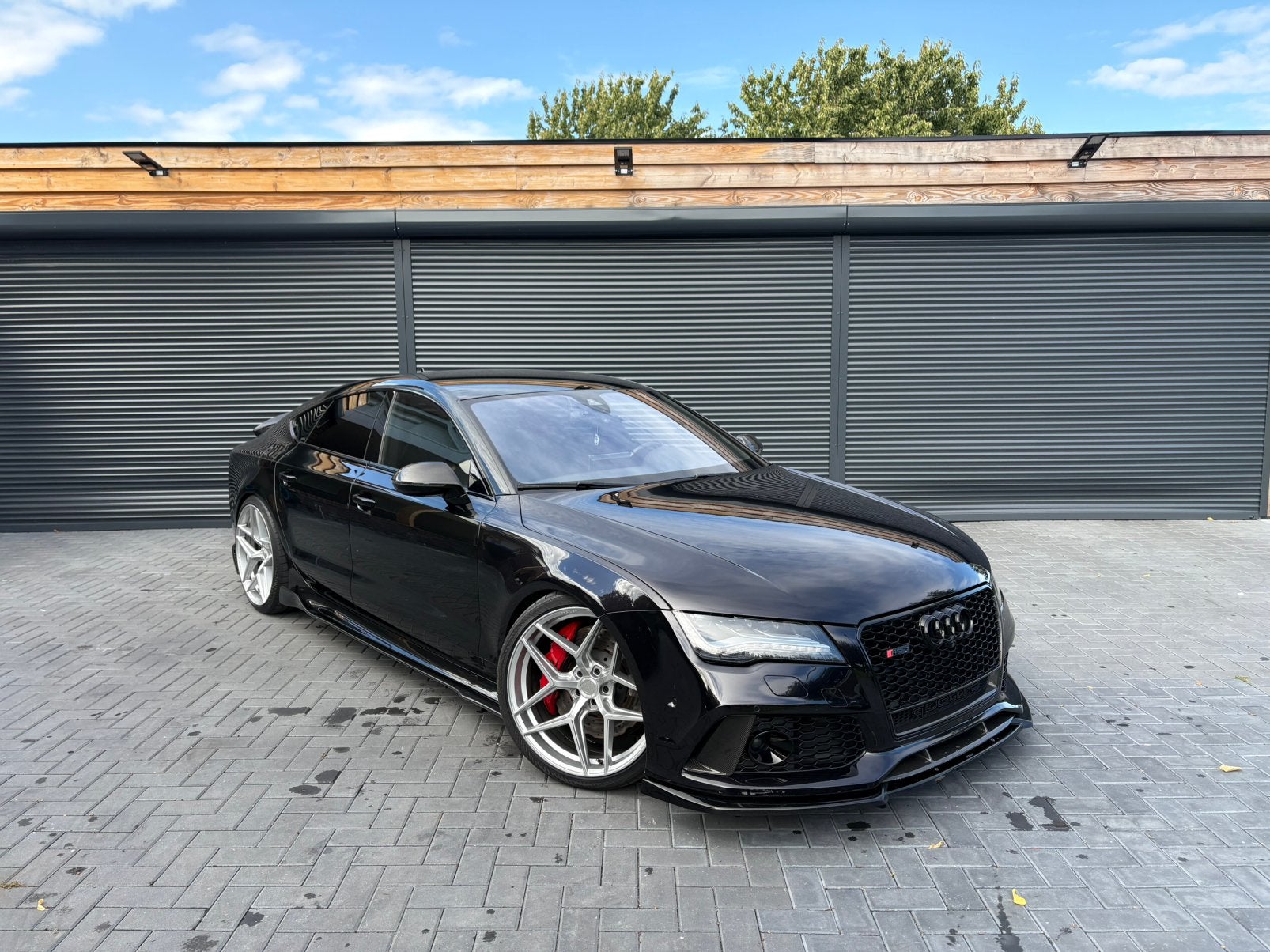 Audi RS7 C7 4.0 TFSI V8 Quattro 725PK, Auto's, Automaat, 4 stoelen, Vierwielaandrijving, Verwarmde buitenspiegels