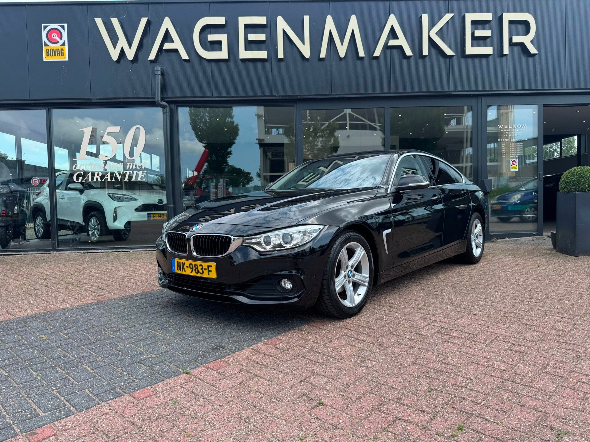 BMW 4-serie Gran Coupé 418i Centennial High Executive AUT|N, Auto's, BMW, Automaat, 12 maanden, Gebruikt, Zwart