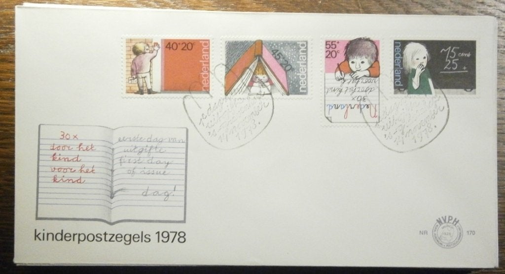 3x eerstedagenveloppen NVPH 170 - 172 - 173, Ophalen of Verzenden, Nederland