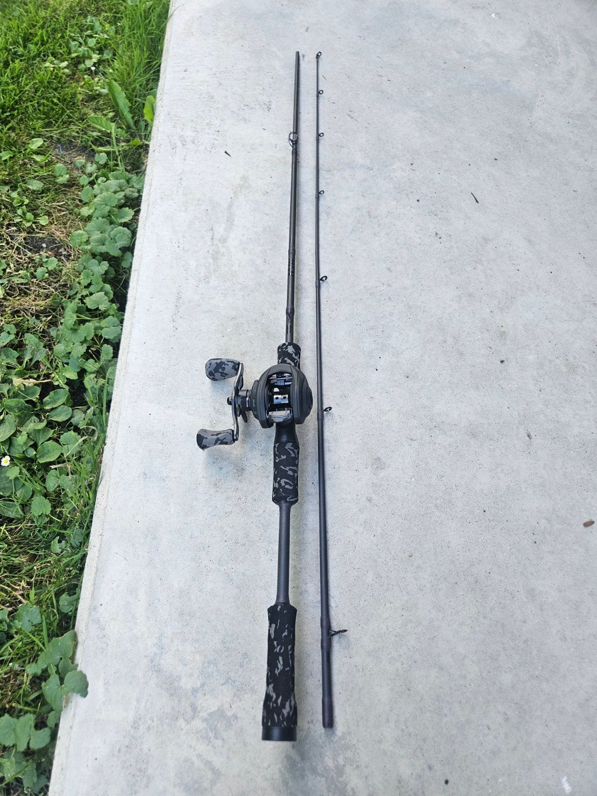 abu garcia black max  baitcaster set  nieuw, Watersport en Boten, Ophalen of Verzenden, Nieuw