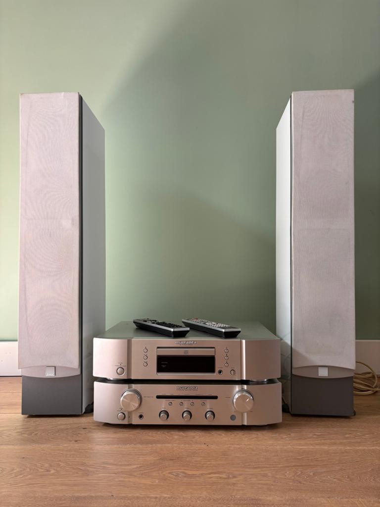Marantz / Dali stereo combinatie, Gebruikt, 70 watt of meer, Overige spelers, Ophalen