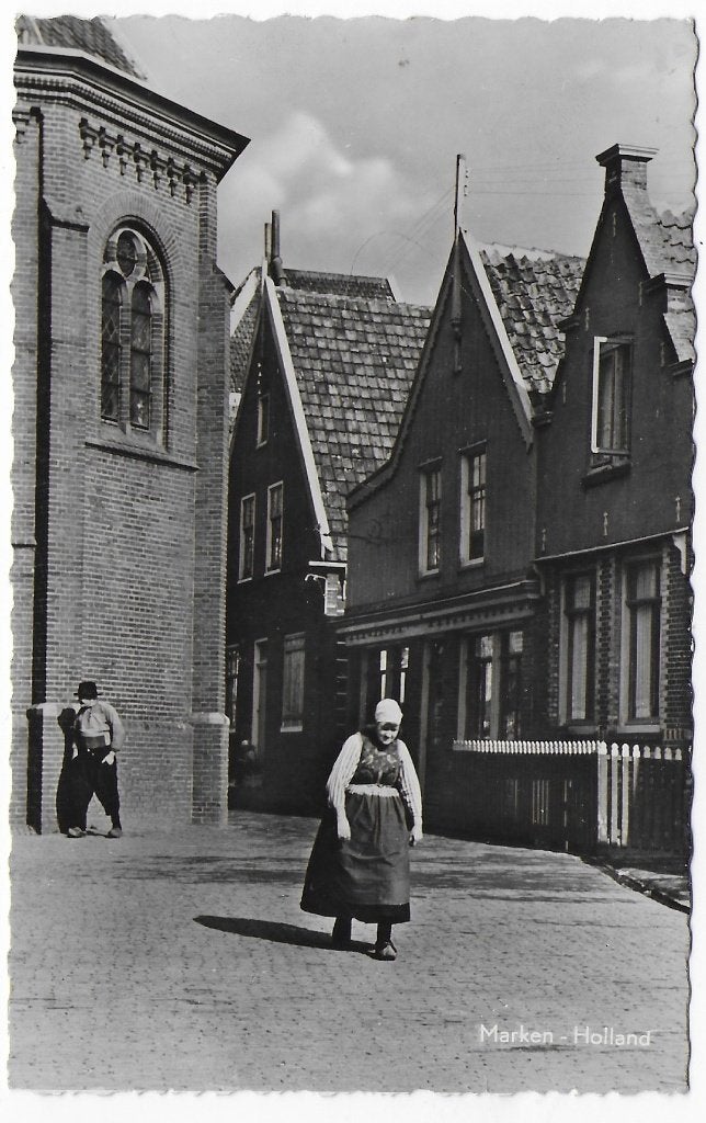 Marken Ongelopen Ansichtkaart ( B6620 ), Ophalen of Verzenden, 1920 tot 1940, Ongelopen, Noord-Holland