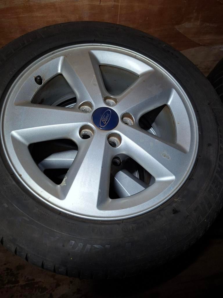 Ford lichtmetalen velgen 16 inch steek 5 x 108, Ophalen of Verzenden