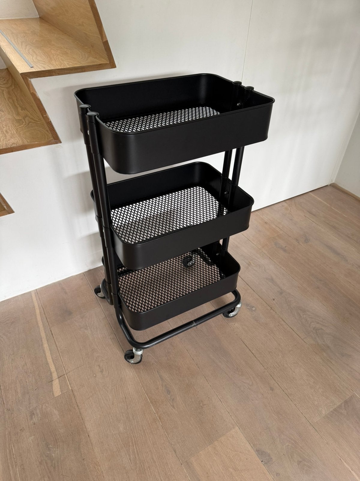 Trolley IKEA zwart, Ophalen, Zo goed als nieuw