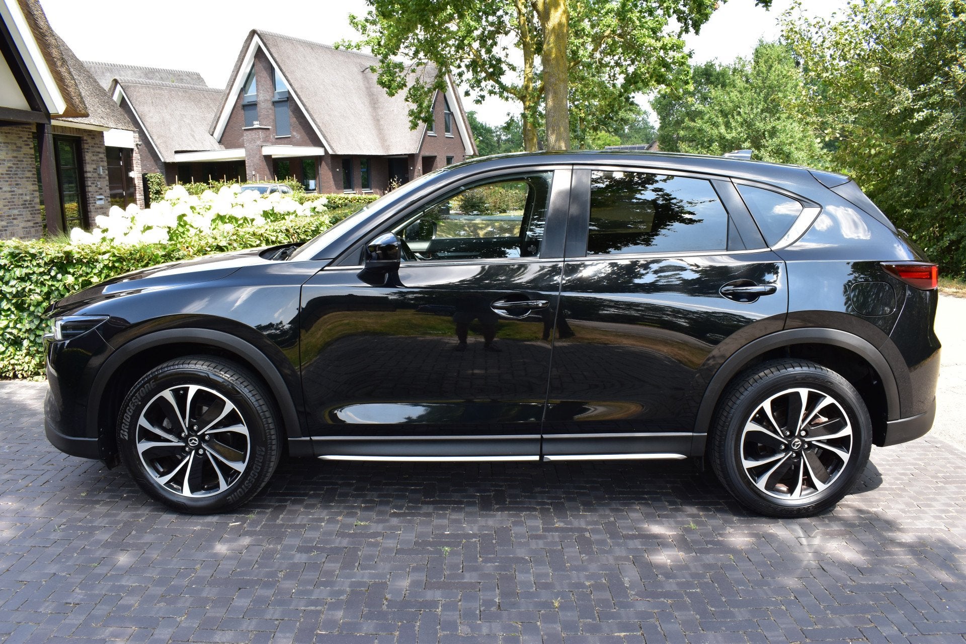 Mazda CX-5 2.0 SkyActiv-G 165 Newground Leer, Trekhaak, Nieu, Auto's, Mazda, 1998 cc, Gebruikt, 4 cilinders, Zwart