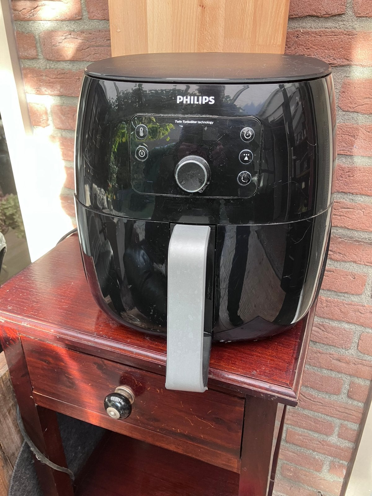 Philips airfryer type hd 9650, Ophalen of Verzenden, Zo goed als nieuw, Airfryer