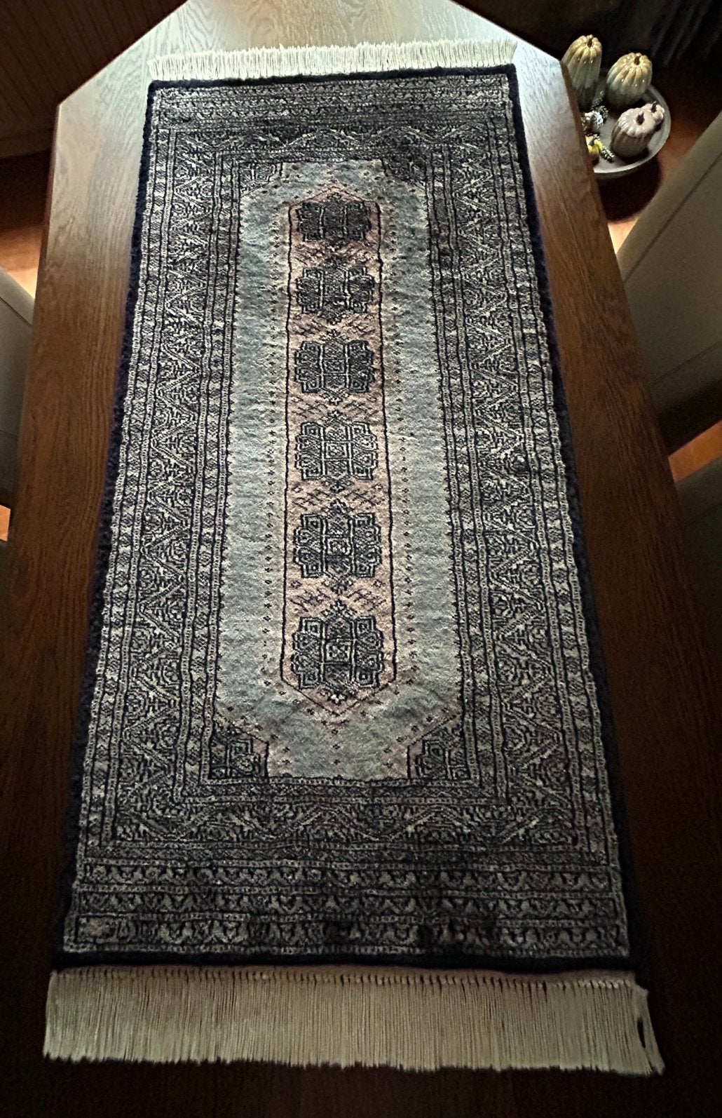 Perzisch Tapijt, handgeknoopt, 100% wol, Pakistan, Ophalen, 100 tot 150 cm, Vintage, 50 tot 100 cm