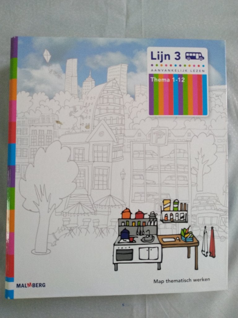 Lijn 3 - Map Thematisch Werken - Groep 3 - Versie 1, Boeken, Ophalen of Verzenden, Zo goed als nieuw, Overige niveaus, Nederlands
