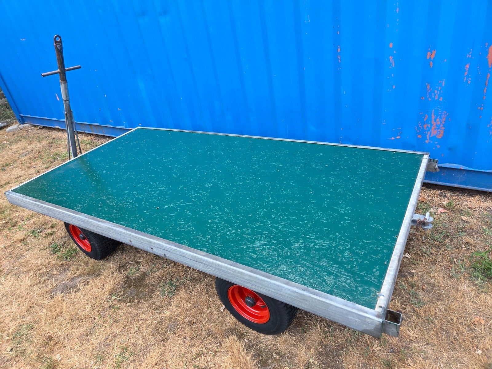 Plattewagen / Handtrekkar, 100 liter of meer, Ophalen of Verzenden, Transportkar