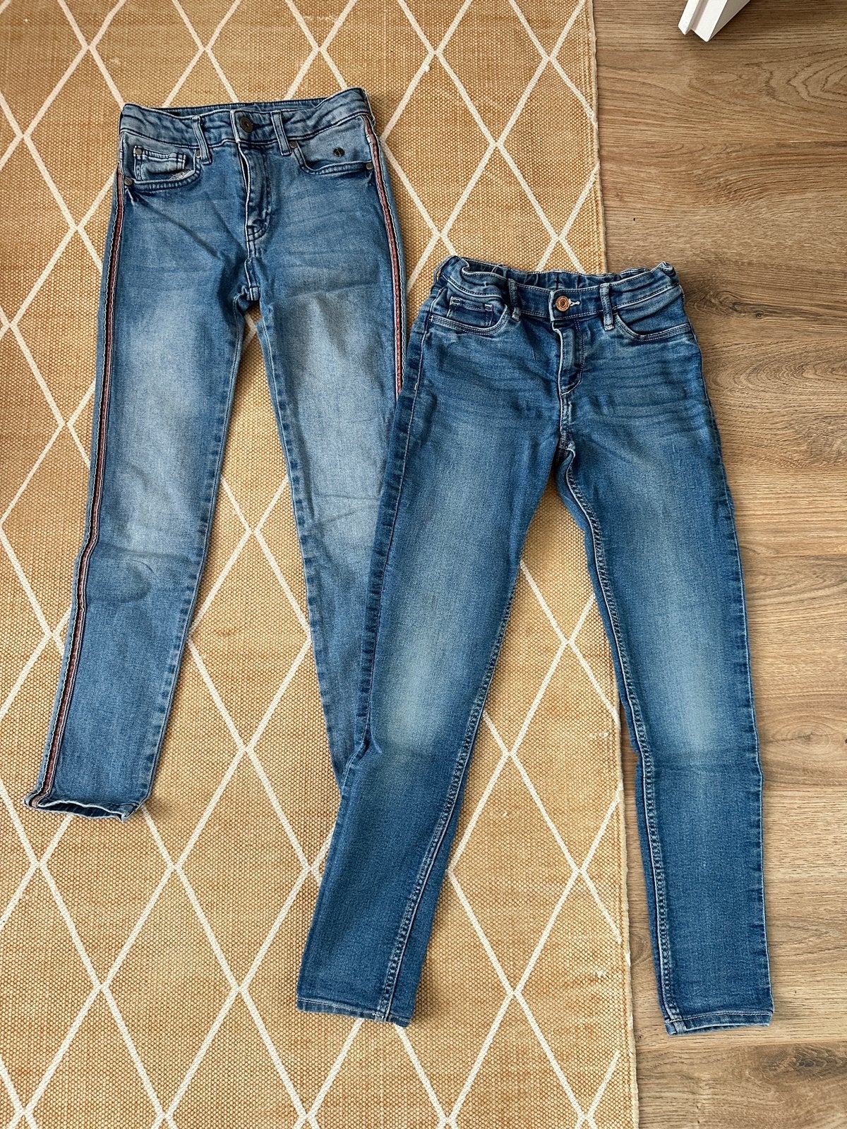 2x Jeans H&M en Shoeby maat 146, Ophalen of Verzenden, Zo goed als nieuw, Jongen of Meisje, Broek