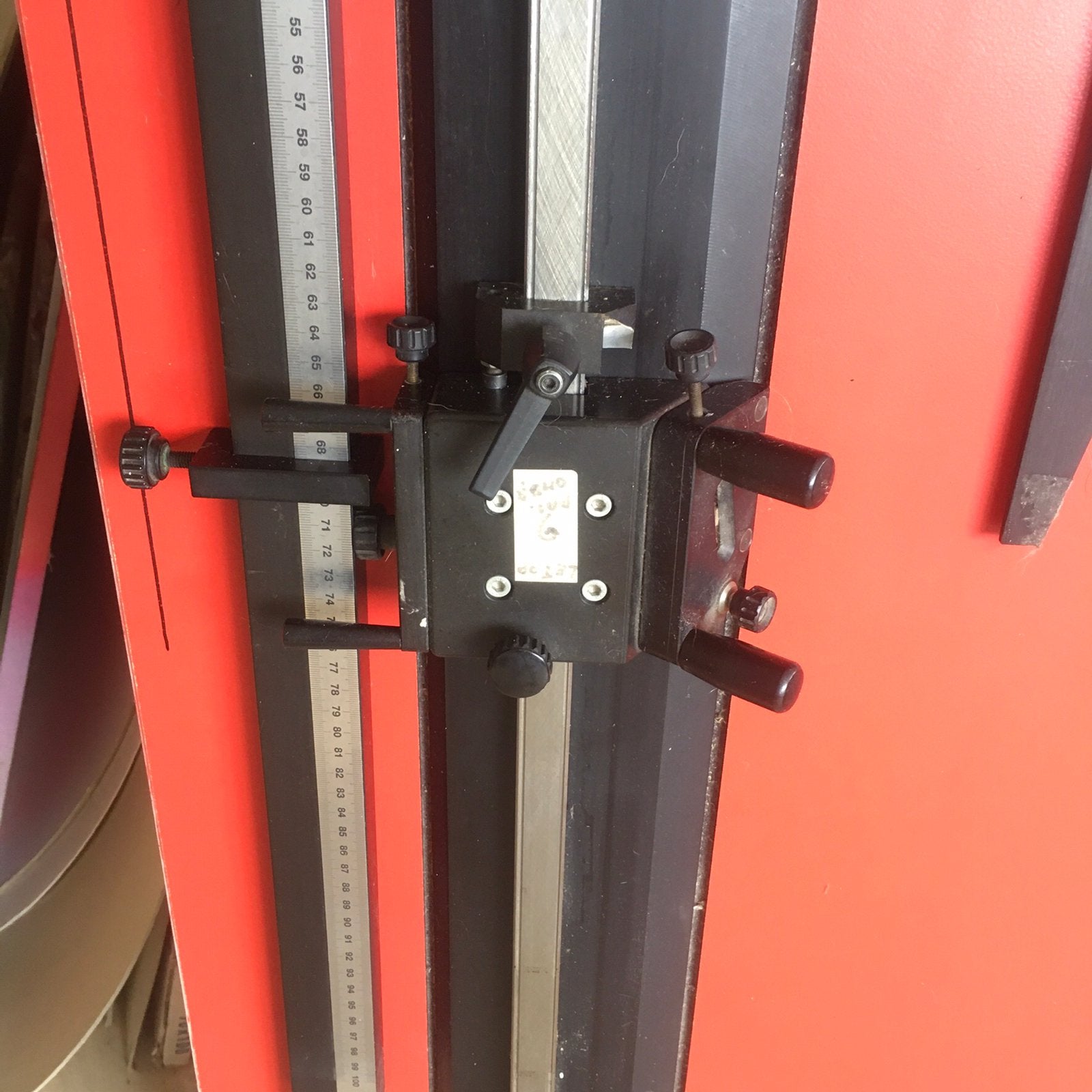 passe-partout machine, Ophalen