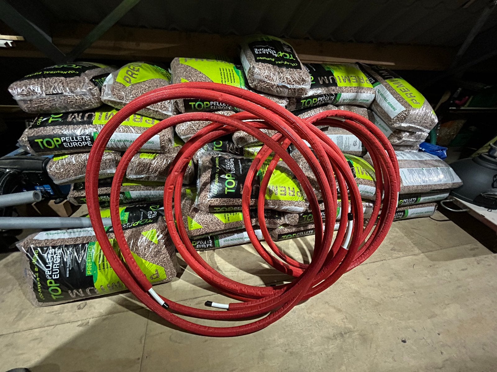 Henco meerlagenbuis 16mm - 3 lengtes, Ophalen, Gebruikt, Overige merken, Kabel of Snoer