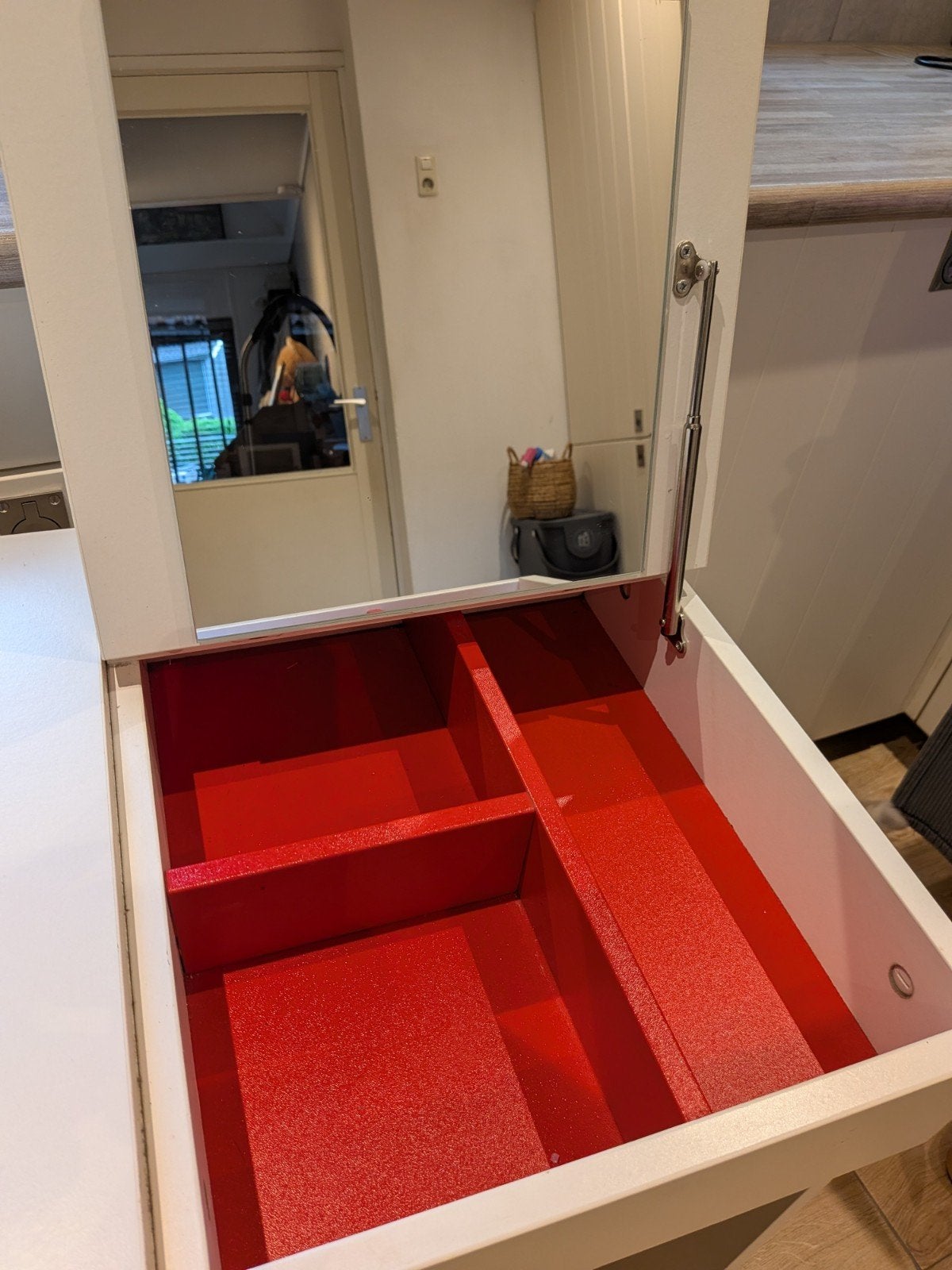 Makeup tafel, Ophalen, Gebruikt, 50 tot 100 cm, Minder dan 100 cm