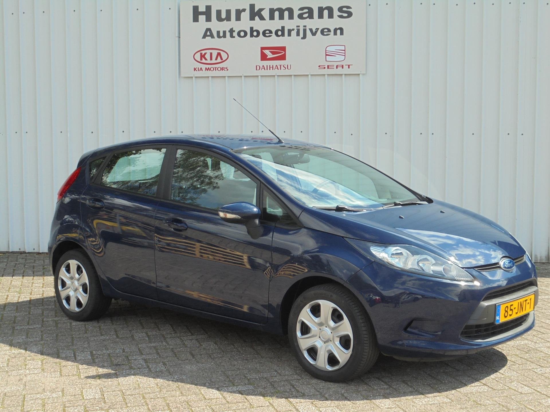 Ford Fiesta 1.25 60PK TREND 1e EIGENAAR DEALERONDERHOUDEN, Auto's, Multifunctioneel stuurwiel, Stof, 4 cilinders, Origineel Nederlands
