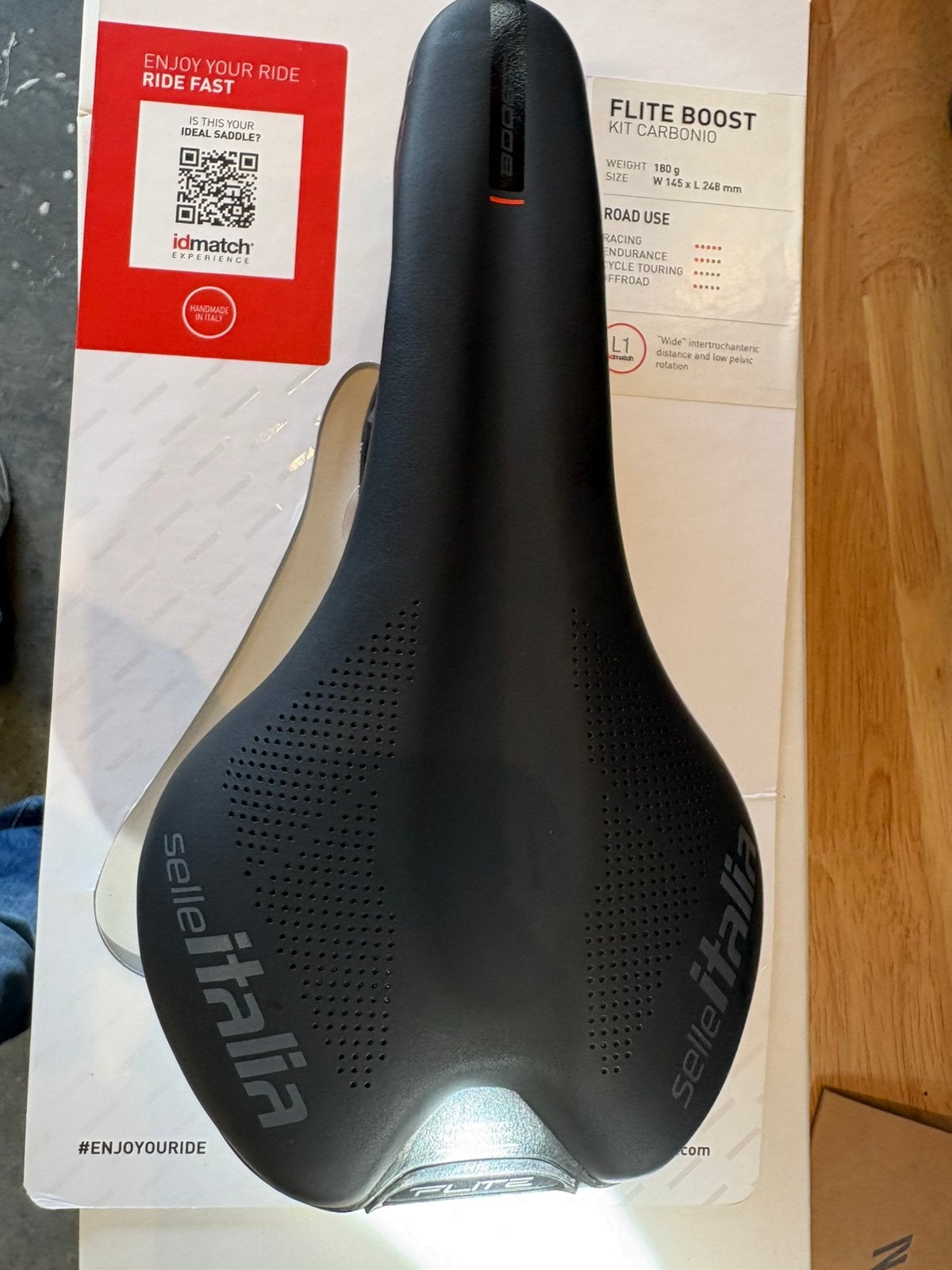 Selle Italia Flite Boost Kit Carbonio S1 zadel, Nieuw, Ophalen of Verzenden, Zadel, Racefiets