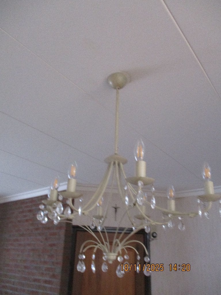 woonkamer lamp, Ophalen, Zo goed als nieuw, Glas