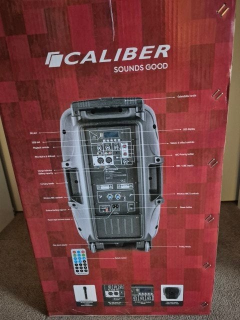 Foto 4 van Partybox Caliber HPA 605-BT