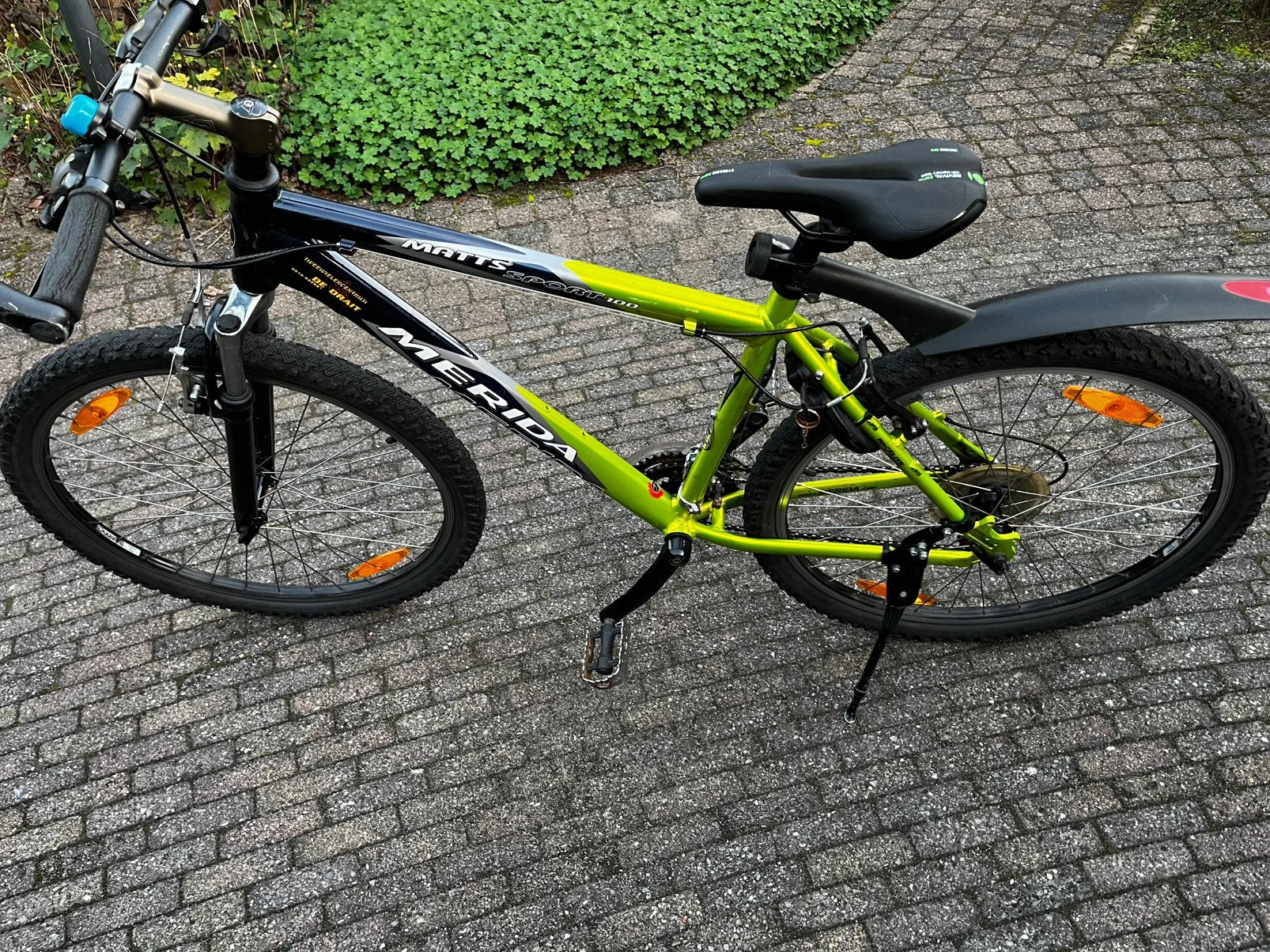 MTB of gravel bike Merida mats 26 inch tbv kind vanaf 10 jr, Gebruikt, Hardtail, Velgrem, Merida