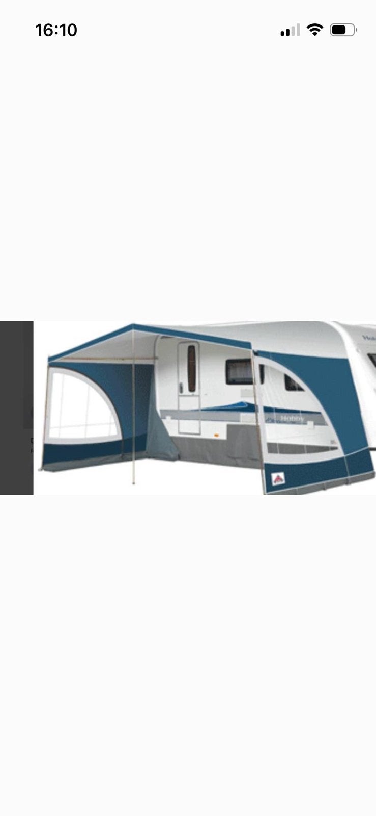 Dorema panorama luifel, Caravans en Kamperen, Ophalen, Gebruikt
