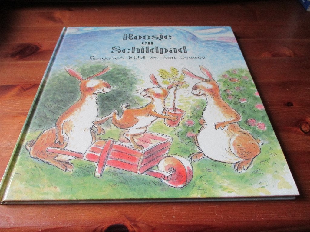 Roosje en Schildpad - Prentenboek over vroeggeboorte, Ophalen of Verzenden, Zo goed als nieuw, Margaret Wild en Ron Brooks, Prentenboek