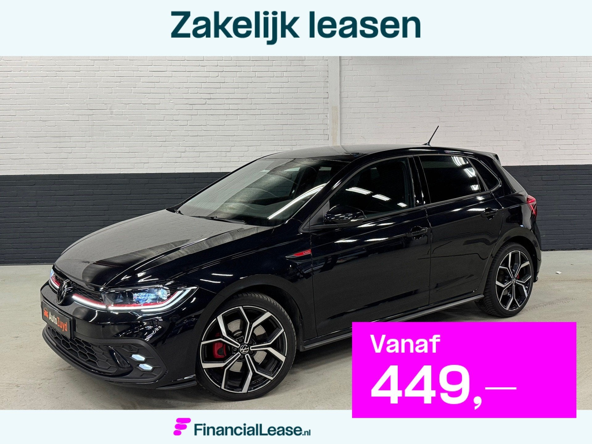 Volkswagen Polo 2.0 TSI GTI / DSG / Virtual / Carplay / Navi, 1272 kg, Gebruikt, Zwart, 4 cilinders