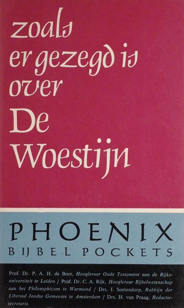 Zoals er gezegd is over de woestijn (1963), Verzenden, Zo goed als nieuw