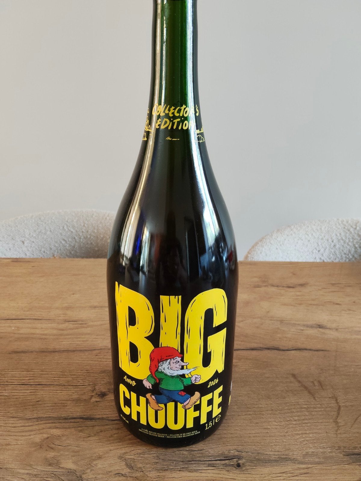 Limited Edition La Chouffe Blond Bier Magnumfles 1,5L, Verzamelen, Biermerken, Ophalen of Verzenden, Nieuw, Flesje(s), Overige merken