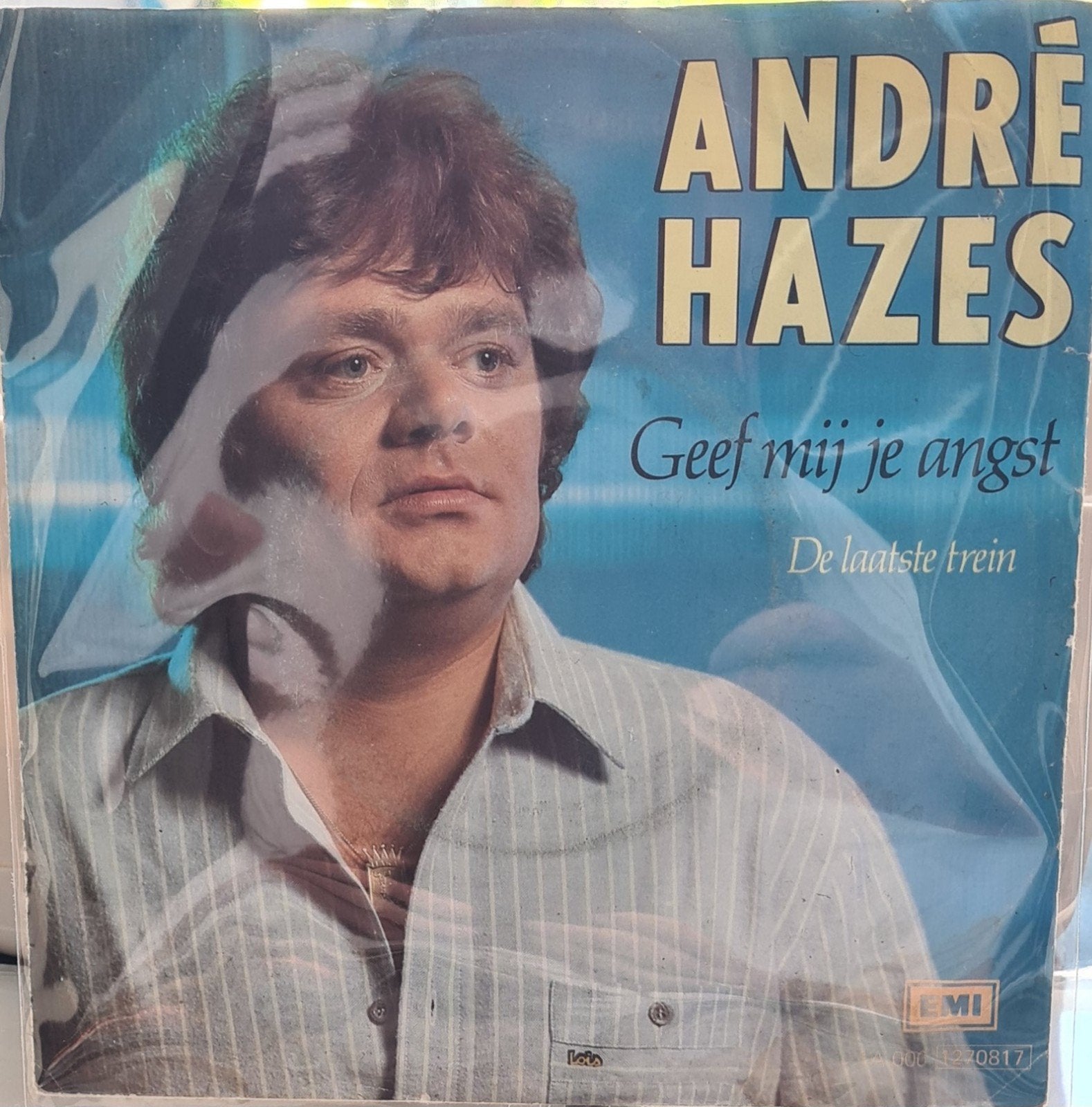 André Hazes - Geef mij je angst / De laatste trein (Single), Cd's en Dvd's, Vinyl Singles, Gebruikt, 7 inch, Ophalen of Verzenden