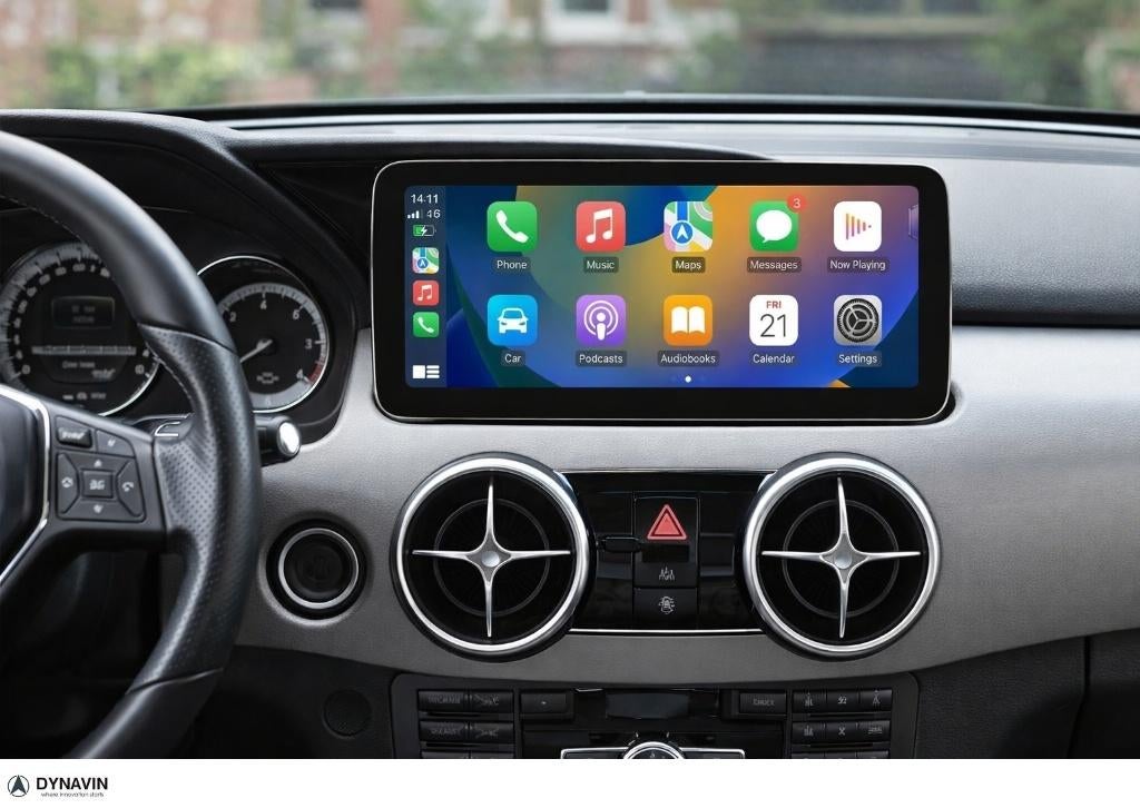 navigatie mercedes GLK carkit android 15 apple carplay usb, Ophalen of Verzenden, Dynavin, VERKOOP@INBOUWNAVIGATIE.COM, Oberonweg 262 3208pg