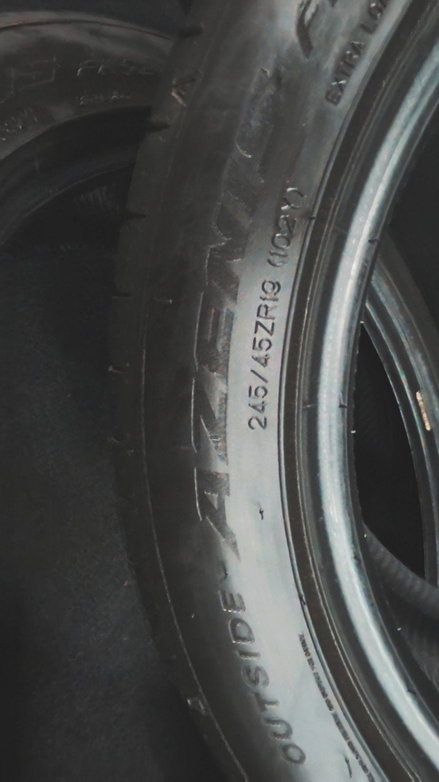 245 45 R19 19 Falken azenis FK520 zomerbanden, 19 inch, 245 mm, Ophalen of Verzenden, Zomerbanden