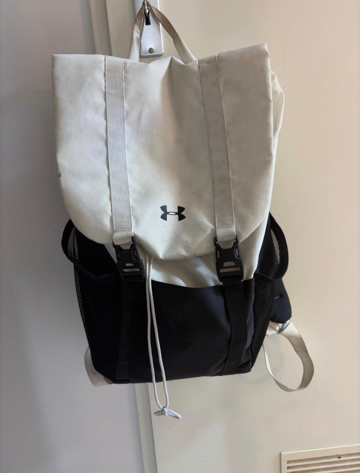Unisex Under Armour rugzak - Wit/Zwart, Ophalen of Verzenden, Gebruikt