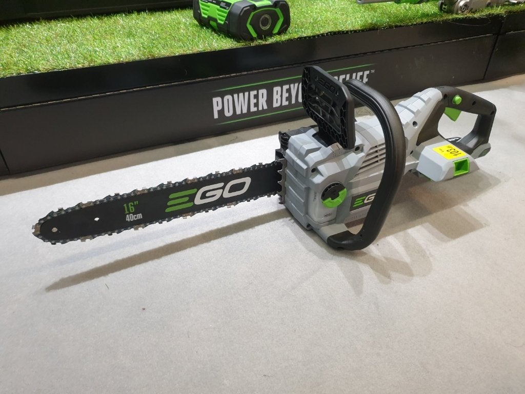 Te Huur: Motorzaag EGO CS1610E, Ophalen, Gebruikt, EGO