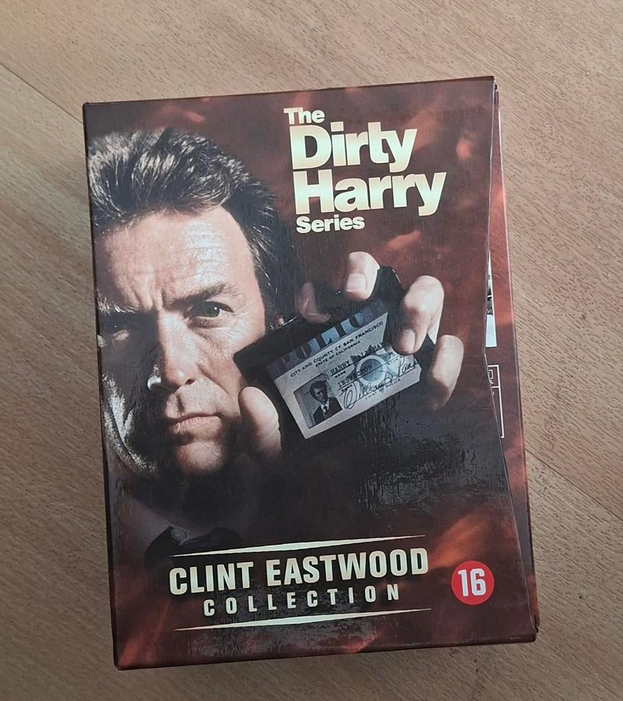 The Dirty Harry clint Eastwood collection, Vanaf 16 jaar, Boxset, Actiethriller, Ophalen of Verzenden
