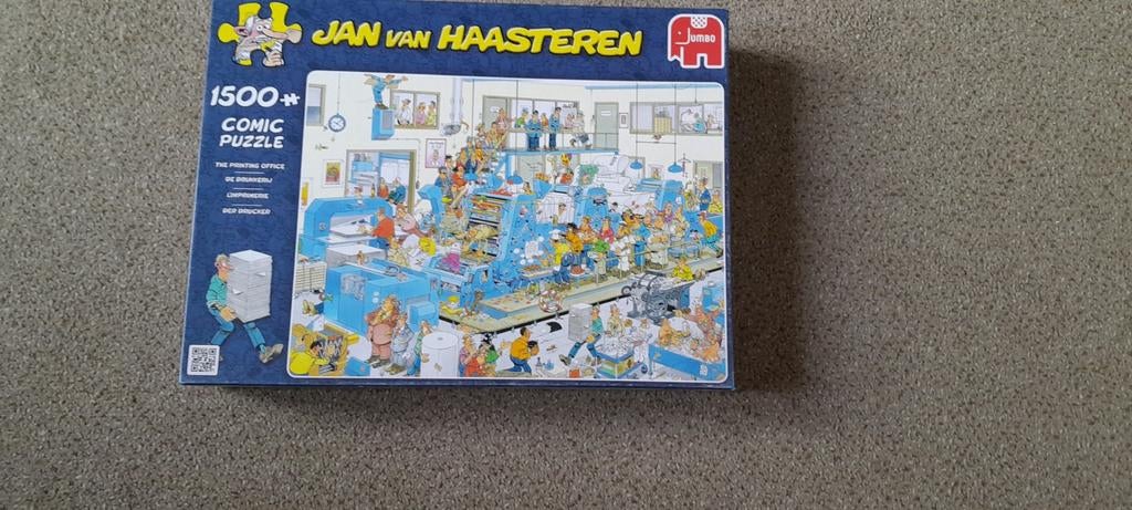 Jan van Haasteren De Drukkerij, Ophalen of Verzenden, 500 t/m 1500 stukjes, Zo goed als nieuw